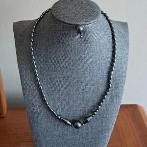 Fashion Accessories | Hematite | Non-magnetic | Lobster Claw clasp closure